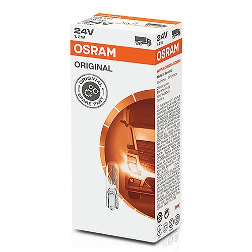 OSRAM 2741 W2X4,6D 1,2W 24V | 10 UDS