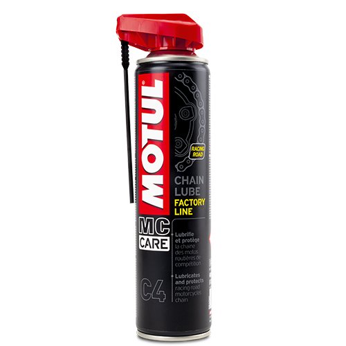 LUBRIFIANT CHAÎNES FACTORY C4 SPRAY 400 ML CS12 MOTUL