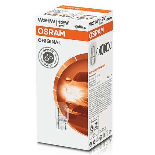 OSRAM ORGINAL 7505 W3X16D 12V 21W W21W | 10 UDS