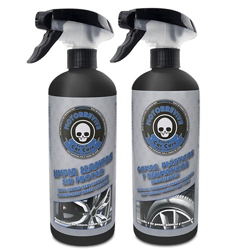 PACK LIMPIA LLANTAS Y NEUMATIC 2 UDS MOTORREVIVE CS