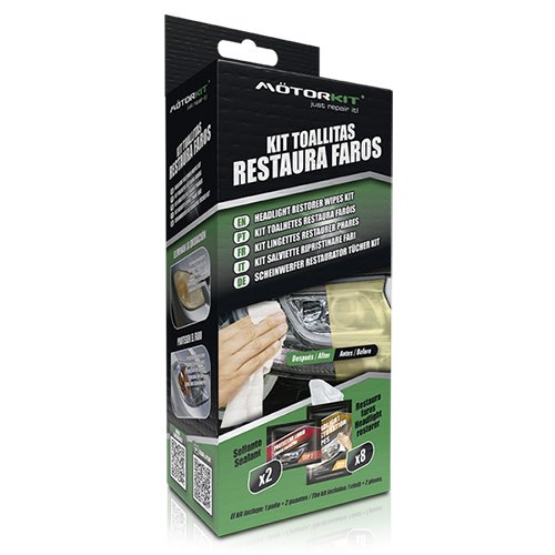 KIT TOALLITAS RESTAURA FAROS MOTORKIT CS48