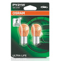 OSRAM ULTRA LIFE PY21W BAU15S 12V 21W