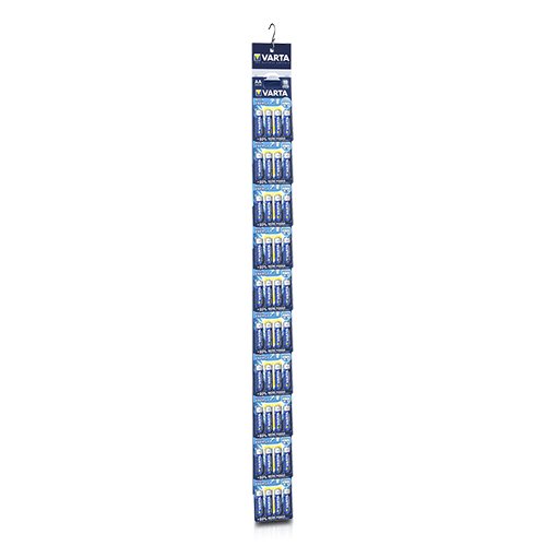 TIRA DE 10 BLISTERS PILAS AA ALKALINAS HIGH ENERGY CS2