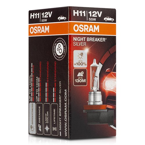 NIGHT BREAKER® SILVER H11