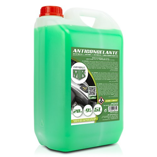 ANTICONGELANTE 5L 20% VERDE – 9º