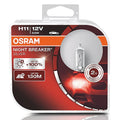NIGHT BREAKER® SILVER H11 DUO BOX