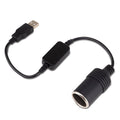 CONVERT.5/12V USB MECHERO 30CM 8W MAX MOTORKIT CS