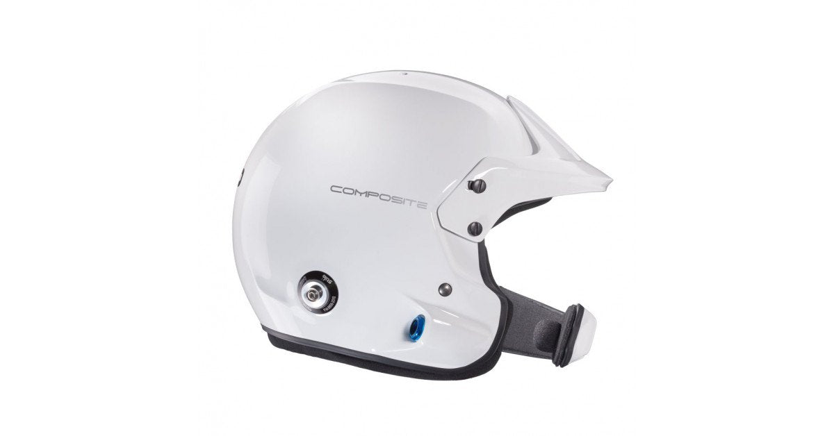 Sparco Casco Stilo Venti4 Wrc Composite Blanco Fia8859-24 Sa2020 + Hans Talla 63 - Sparco | APEXCORSE imagen 4