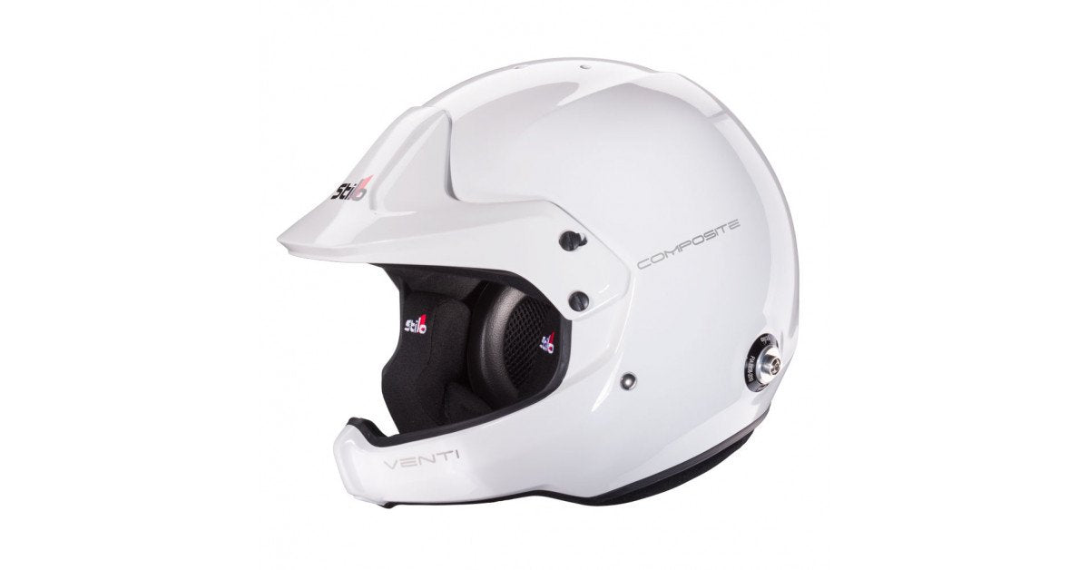 Sparco Casco Stilo Venti4 Wrc Composite Blanco Fia8859-24 Sa2020 + Hans Talla 59 - Sparco | APEXCORSE imagen 2