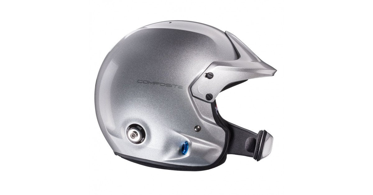 Sparco Casco Stilo Venti4 Wrc Composite Titanio Fia8859-24 Sa2020 + Hans Talla 57 - Sparco | APEXCORSE imagen 4