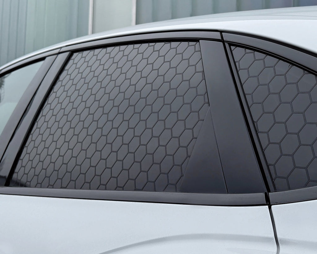 FOLIATEC Adhesivo Para Ventana Panal Negro Brillante 75 x 50 Cm - FOLIATEC original APEXCORSE