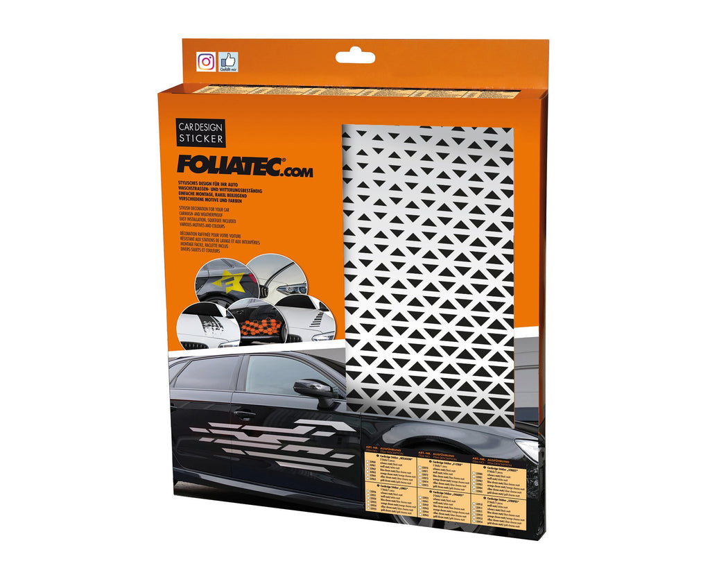 FOLIATEC Vinilo Para Ventanas Vector Negro Mate 75 x 50 Cm - Imagen 3 FOLIATEC APEXCORSE