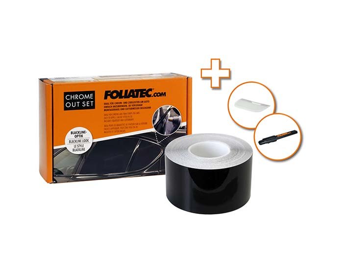 FOLIATEC Tira De Cromado Carbono Brillante - FOLIATEC original APEXCORSE