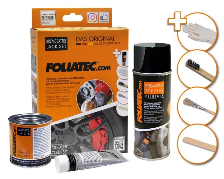FOLIATEC Juego De Laca Para Pinzas De Freno Verde Infierno Metálico - Imagen 6 FOLIATEC APEXCORSE