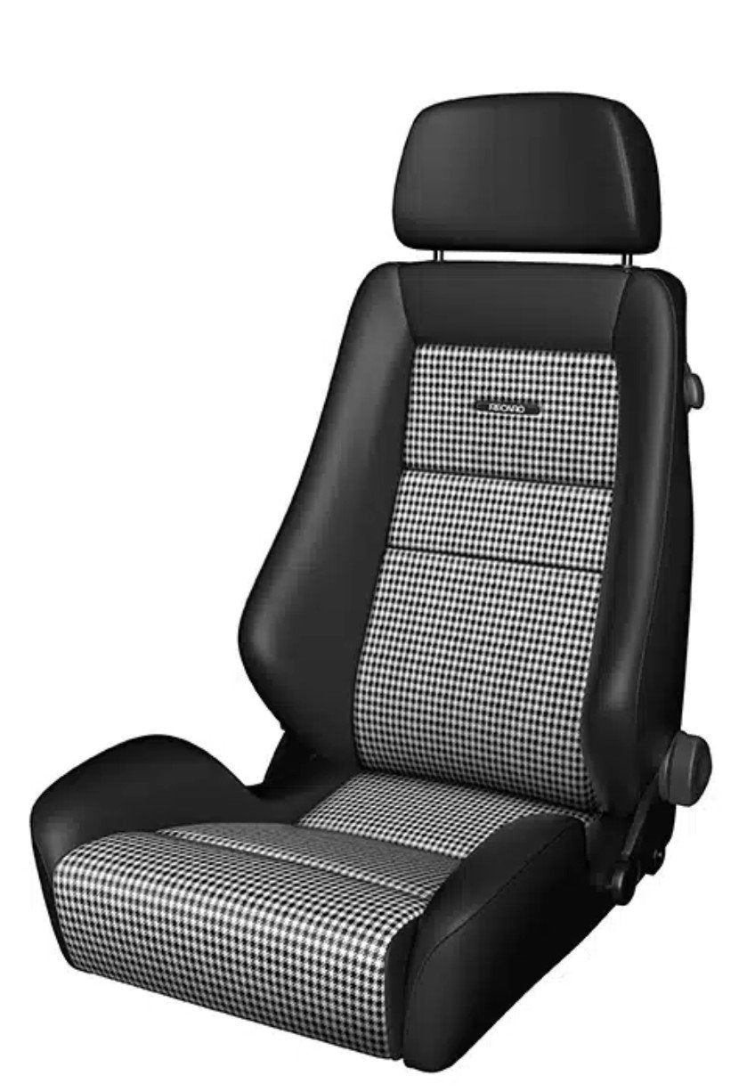 Asiento RECARO Classic Line Lx Piel Negro / Pepita - Imagen 3 RECARO APEXCORSE