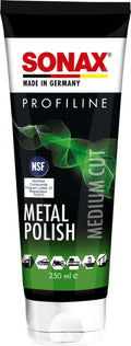 SONAX PULIMENTO ABRASIVO MEDIO ALTO BRILLO RENUEVA SUPERFICIES METALICAS ALUMINIO LATON - SONAX original APEXCORSE