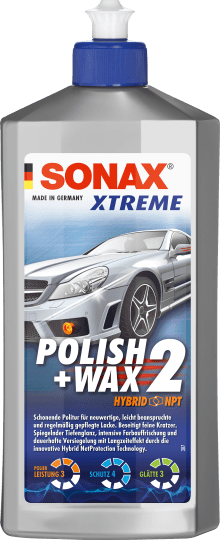 SONAX PULIMENTO SUAVE EFECTO ABRILLANTADOR MEDIO PARA PINTURAS NUEVAS Y POCO USADAS - SONAX original APEXCORSE