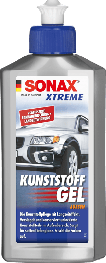 SONAX CUIDA PIEZAS DE PLÁSTICO SIN PINTAR COMO PARACHOQUES Y MOLDURAS - SONAX original APEXCORSE