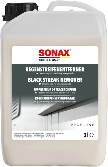 SONAX LIMPIADOR INTENSIVO ABRASIVO ELIMINA RAYAS DE LLUVIA EN CRISTAL Y PINTURA - SONAX original APEXCORSE