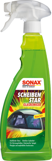 SONAX LIMPIADOR POTENTE PARA PARABRISAS FAROS ESPEJOS VEHICULOS CON FRAGANCIA AFRUTADA - SONAX original APEXCORSE