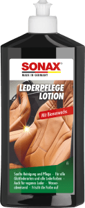 SONAX EMULSIÓN LIMPIADORA Y CUIDADO SUAVE PARA CUERO LISO Y SINTÚTICO - SONAX original APEXCORSE