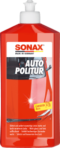 SONAX ABRILLANTADOR PARA PINTURAS NUEVAS MATES ENVEJECIDAS DE COLORES Y METALIZADAS - SONAX original APEXCORSE
