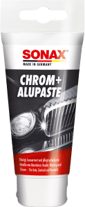 SONAX CREMA PROTECTORA PULIDORA PARA CROMADOS Y ALUMINIO ELIMINA CORROSION Y OPACIDAD - SONAX original APEXCORSE