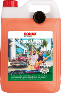 SONAX LIMPIADOR LISTO PARA USAR LIMPIAPARABRISAS Y LAVAFAROS FRAGANCIA CARIBEÉA - SONAX original APEXCORSE