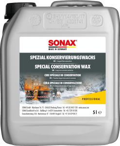 SONAX CERA SPRAY TRANSPARENTE PARA CARROCERIA RESISTENTE A LA SAL Y SALPICADURAS - SONAX original APEXCORSE