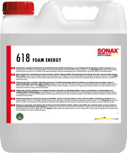 SONAX LIMPIADOR SIN FOSFATOS ESPUMANTE ACTIVO ELIMINA INSECTOS EN VEHICULOS - SONAX original APEXCORSE