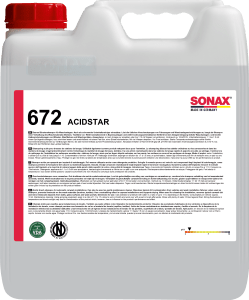 SONAX CHAMPU ACIDO PARA LIMPIEZA Y MANTENIMIENTO DE CEPILLOS - SONAX original APEXCORSE