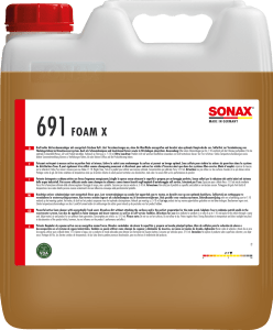 SONAX LIMPIADOR DE ESPUMA ACTIVO ALCALINO PARA LAVADO MECÁNICO DE VEHÍCULOS EN PÓRTICOS - SONAX original APEXCORSE
