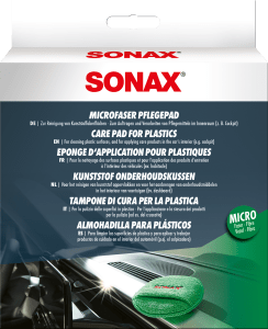 SONAX ALMOHADILLA PARA PLASTICOS LIMPIEZA PROFUNDA EN TODAS LAS SUPERFICIES - SONAX original APEXCORSE