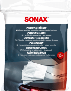 SONAX PAÉOS MICROFIBRA ALTA CALIDAD SUAVES ESPONJOSOS SIN RAYAS USO UNIVERSAL - SONAX original APEXCORSE