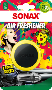 SONAX FRAGANCIA REFRESCANTE A LIMON PARA INTERIOR DEL VEHICULO - SONAX original APEXCORSE