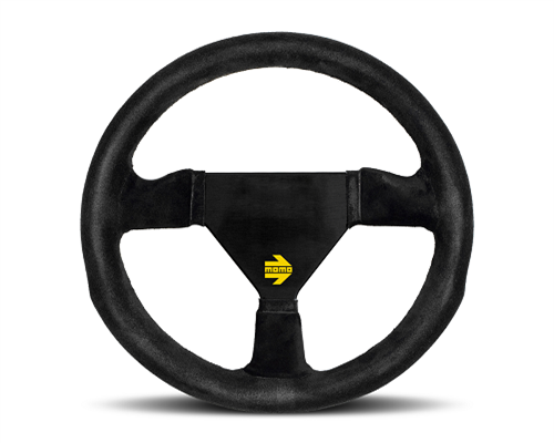 VOLANTE MOMO MOD.11 280 ANTE NEGRO - MOMO original | APEXCORSE imagen 2