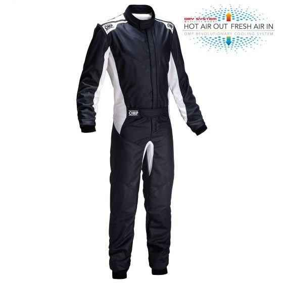 OMP TRAJE DE CARRERAS ONE-S FIA 8856-2018 NEGRO TALLA 48 - OMP original APEXCORSE imagen 1