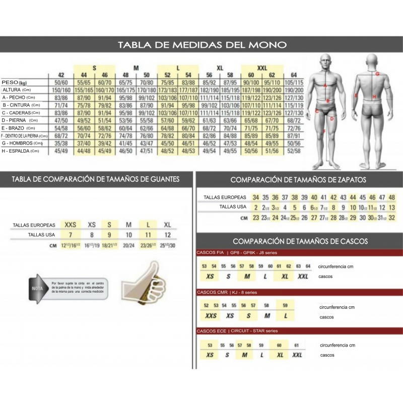 OMP KS-2R GUANTES MY2022 ROJO/NEGRO TALLA XS - OMP original APEXCORSE imagen 5