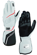 GUANTES OMP TECNICA FIA 8856-2018 BLANCO / ANTRACITA TALLA XL - OMP original APEXCORSE imagen 1