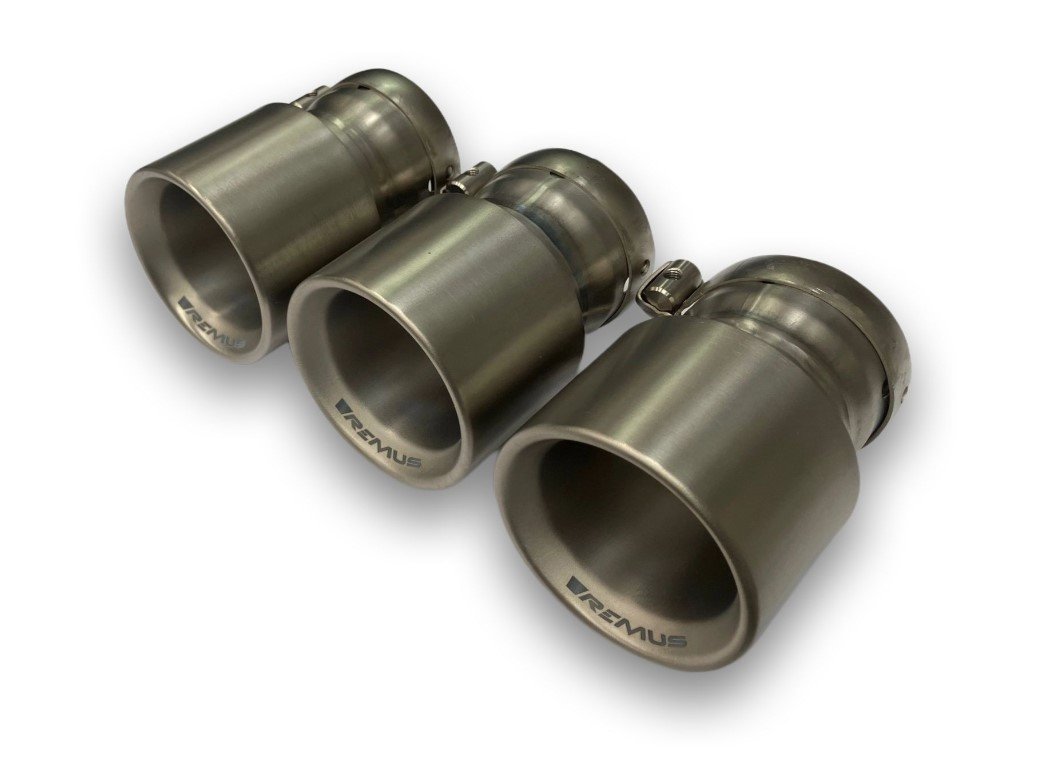 Set De 3 Colas REMUS Titanio 100Mm - REMUS original | APEXCORSE