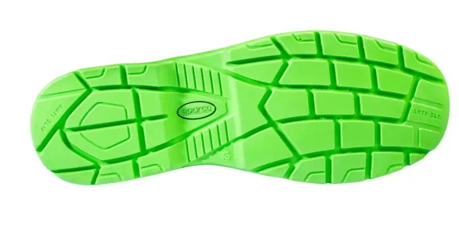 Zapato Seguridad Sparco Targa-H Willy S3S Esd Negro/Verde Talla 45 - Sparco original | APEXCORSE