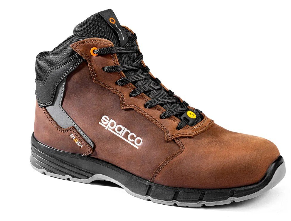 Zapato Seguridad Sparco Targa-H Vic S3S Esd Marron Talla 44 - Sparco | APEXCORSE imagen 2