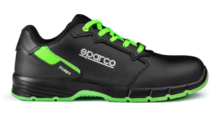 Zapato Seguridad Sparco Targa Arturo S3S Negro/Verde Talla 45 - Sparco | APEXCORSE imagen 3