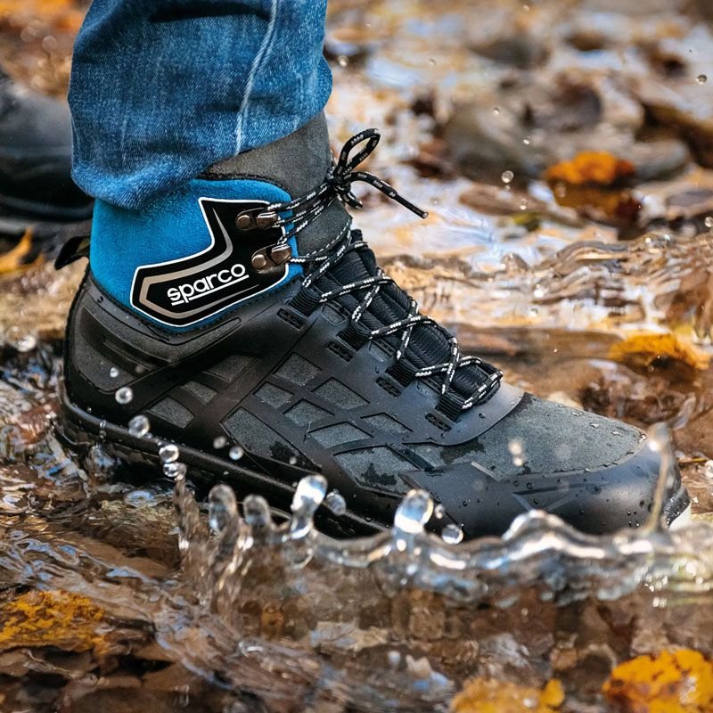 Zapato Seguridad Sparco Arctic S7S Negro/Azul Talla 47 - Sparco | APEXCORSE imagen 2