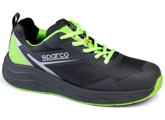 Zapato Seguridad Sparco Impulse Lucas S3S Gris/Verde Talla 38 - Sparco | APEXCORSE imagen 4