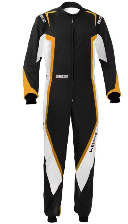Sparco Mono K44 Kerb Negro/Blanco/Naranja Talla 140 - Sparco | APEXCORSE imagen 3