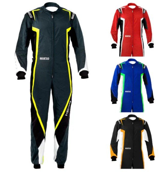Sparco Mono K44 Kerb Femenino Negro/Gris/Amarillo - Sparco | APEXCORSE imagen 4