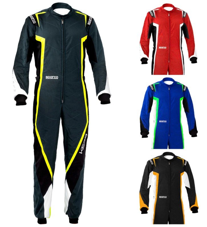 Sparco Mono K44 Kerb Gris/Negro/Blanco/Amarillo Talla M - Sparco | APEXCORSE imagen 4