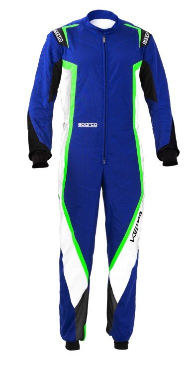 Sparco Mono K44 Kerb Azul/Negro/Blanco/Verde Talla 130 - Sparco | APEXCORSE imagen 3