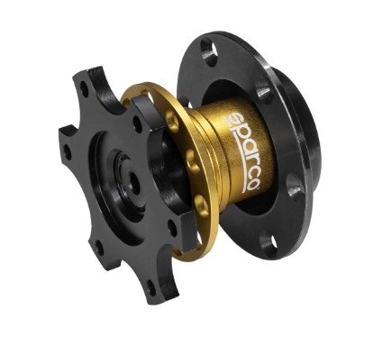 Sparco Extractor Quick Release Racing Negro/Amarillo - Sparco | APEXCORSE imagen 2